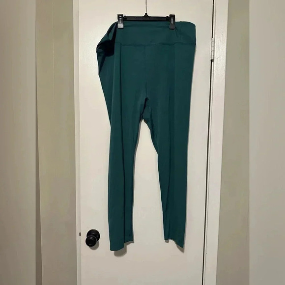 Girlfriend Collective teal compression legging size 6X - Picture 1 of 5